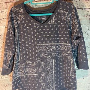 SONOMA T-SHIRT LONG SLEEVE SIZE L